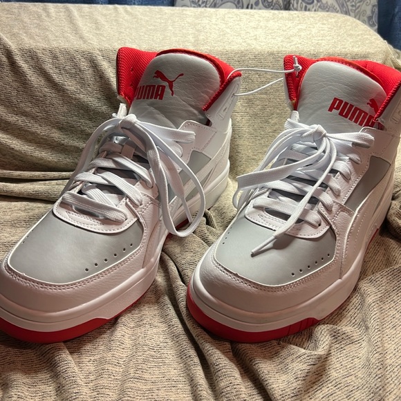 Puma Men rebound joy high top sneakers - Picture 1 of 7